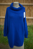 Knitwear WIDE KNIT ITALIAN ROLL NECK JUMPER KDN048 - Vera Tucci OriginalsItalian Clothing