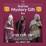 100 SCARVES FOR £100 CLEARANCE BUNDLE - ALL MUST CLEAR - STOCK UP FOR JANUARY SALES
