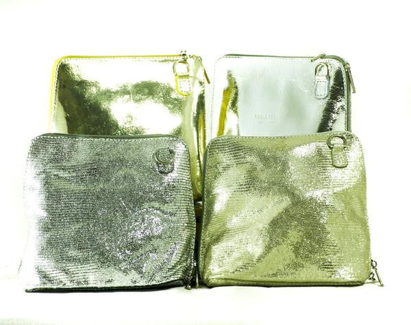 Metallische Taschen – heißer Trend!