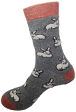 VERA TUCCI LUXURY WOMENS THERMAL SOCKS RMD2403-04-03 RABBITS