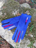 Gloves Margot Faux Suede Touch Screen Glove - G05 - Vera Tucci OriginalsAccessories ROYAL BLUE / SMALL