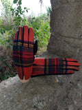 Gloves NICOLERA -AW21 TARTAN CHECK GLOVES XMJ3877 - Vera Tucci OriginalsAccessories