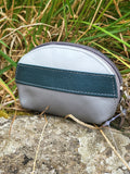 ALICE MULTI Halbmond-Geldbörse aus gefrästem Leder