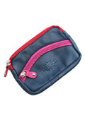ROXANNA MULTI  LEATHER PURSE/ZIP POUCH
