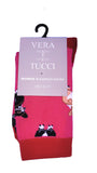 Luxury Women's Bamboo Sock W14 PINK CORGIS