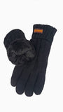 HEATSEEKERS von Vera Tucci – Thermo-Touchscreen-Zopfstrickhandschuh G32/33