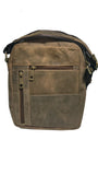 Tasche aus reinem Leder 03 Canvas-Riemen – CAM-23043C