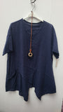PENDANT TOP ASYMMETRIC HEM