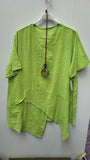 PENDANT TOP ASYMMETRIC HEM