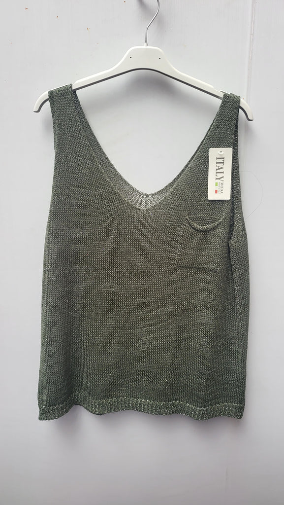 SPARKLY THIN CAMISOLE POCKET JUMPER SOLD OUT