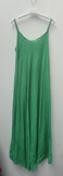 PLAIN SLEEVELESS LONG BEACH DRESS COTTON