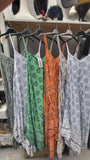 PATTERNED SLEEVELESS DRESS