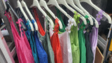 PLAIN COLS FLORAL STRAPS CAMI TOP
