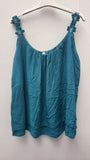 PLAIN COLS FLORAL STRAPS CAMI TOP