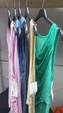 PLAIN COLS SIMPLE GATHERED LOOK VEST TOP