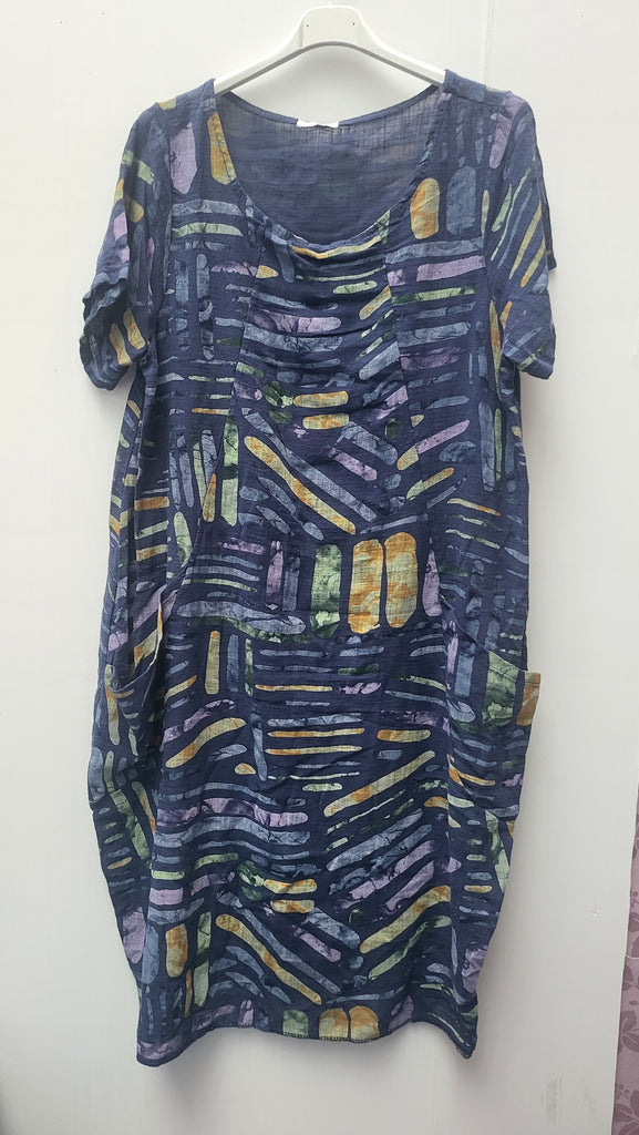 ABSTRACT PATTERN DRESS 2