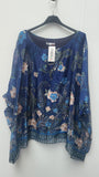 FLORAL PATTERN FLOATY TOP