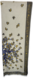 VERA TUCCI CASHMERE FEEL BUTTERFLY PATTERN PROVENCAL LOOK WINTER SCARF RMD2403-124-01