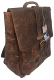 HENRIQUE 152XL CLASSIC HUNTER LEATHER  BACKPACK LARGE LAKE DISTRICT LEATHER BY VERA TUCCI