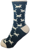 VERA TUCCI LUXURY TRULY UNIVERSAL SIZE MEN'S WOMEN'S SOCK FUNKY NOVELTY GIFT PATTERNED SOCKS RMD2403-185-10 #9 CATS (TEAL)