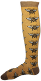 VERA TUCCI LUXURY MENS LONG SOCKS RMD2403-01-05 BIG BEES