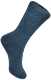 VERA TUCCI PLAIN TEAL WOMEN'S THERMAL WINTER SOCKS RMD2305-87-02 NEW FOR AW23!