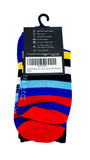 Luxuriöse Herren-Bambussocke M1 Stripes A