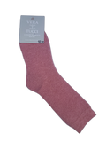 VERA TUCCI  PLAIN BLUSH COLOUR WOMEN'S THERMAL WINTER SOCKS RMD2305-87-04 NEW FOR AW23!