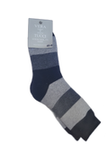 VERA TUCCI STRIPE PATTERN WOMEN'S THERMAL WINTER SOCKS RMD2305-88-04 NEW FOR AW23!