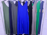 PLAIN COTTON JUMPSUIT