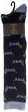 VERA TUCCI LUXURY MENS LONG SOCKS RMD2403-01-01 MUSHROOMS