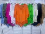 TIERED COTTON TOP
