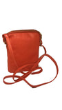 DONNA - LEATHER CROSS BODY 3 COMPARTMENTS