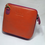 RHIANNON CLASSIC – SCHLICHT UND NEU ZWEI TÖNE! Kleine Umhängetasche aus echtem Leder 