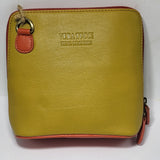 RHIANNON CLASSIC – SCHLICHT UND NEU ZWEI TÖNE! Kleine Umhängetasche aus echtem Leder 