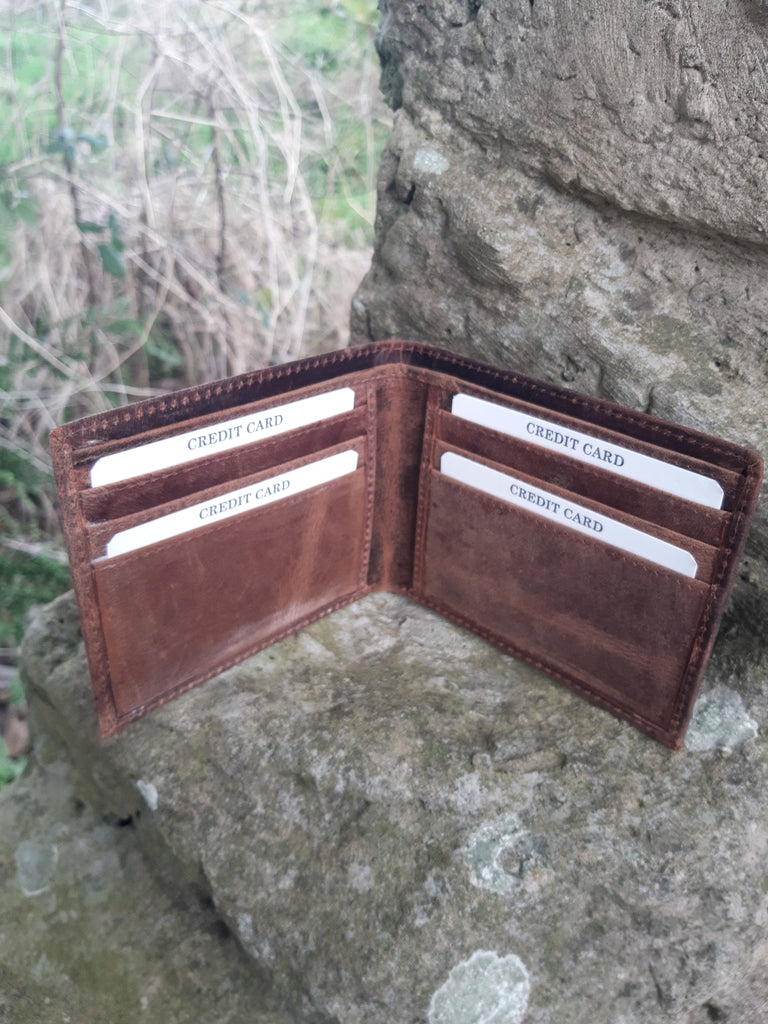 Leather coin purse BORIS - Geniune Leather RFID Wallet 017 - Vera Tucci OriginalsBags