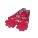 Gloves Knitted Hearts Glove - G09 - Vera Tucci OriginalsAccessories