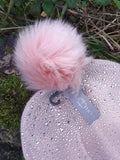 Hat POM POMS (EXTRA CHOICE FOR YOUR HATS - HAT NOT INCLUDED 4 COLS) - Vera Tucci OriginalsAccessories ROSE PINK