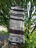 Scarves Reykjavik Thick Knitted Scarf. - Vera Tucci OriginalsAccessories Brown