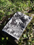 Verna Elephant Pashmina Scarf.