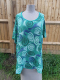 ALITA - 7S286/77286 COTTON TUNIC - Vera Tucci OriginalsSeven Style GREEN