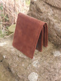 Leather coin purse GORDON - Hunter Leather RFID Wallet 021 - Vera Tucci OriginalsBags