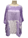 ANASTASIA - KD067 - ITALIAN COTTON TIE DYE PATTERN TOP