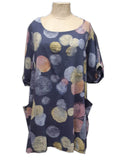 SIERRA - KD072 ITALIAN COTTON BUBBLE PATTERN TOP