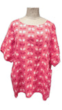 FRANCINE -12020 ITALIAN ANTI CREASE LINEN BLEND TOP