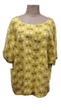 FRANCINE -12020 ITALIAN ANTI CREASE LINEN BLEND TOP