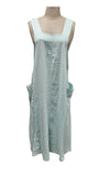 OCTAVIA STYLE 12 - VISCOSE ITALIAN  ANTI CREASE LINEN BLEND PLAIN COLS