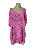 PYRA - ITALIAN COTTON PATTERNED TUNIC KD165