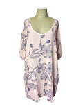 PYRA - ITALIAN COTTON PATTERNED TUNIC KD165