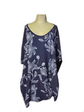 PYRA - ITALIAN COTTON PATTERNED TUNIC KD165